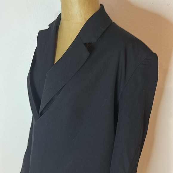 Tibi jacket sz 2 with removable collar Black Blazer, great pre owned condition - Picture 2 of 10